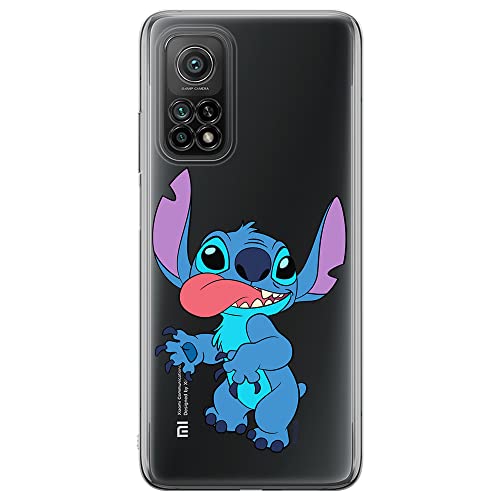 ERT GROUP etui na telefon Xiaomi MI 10 LITE, case oryginalny i oficjalnie licencjonowany przez Disney, wzór Stitch 012, optymalnie dopasowane, plecki z TPU częściowo przeźroczyste