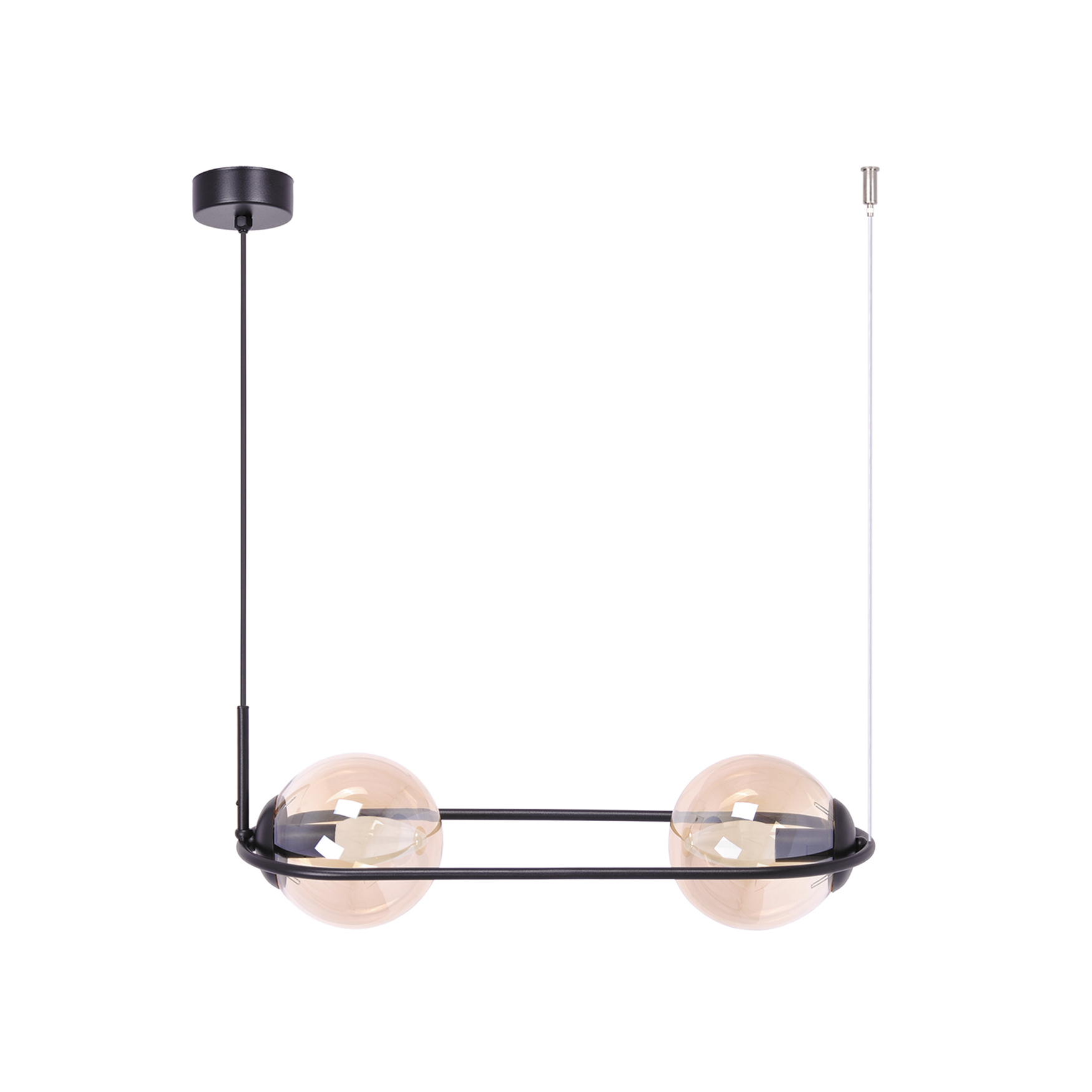 Niebanalna lampa wisząca, nad wyspę kuchenną K-5122 z serii VENTA