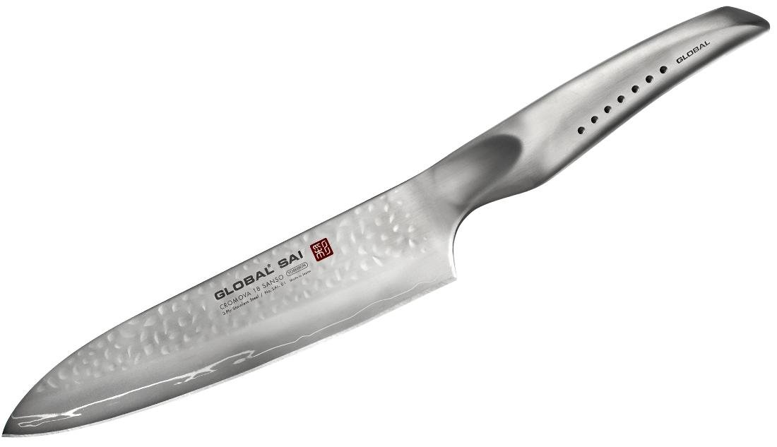 Global Nóż pojedynczy szefa kuchni 19cm SAI (SAI-01)