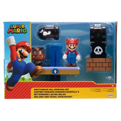 Zestaw figurek JAKKS PACIFIC Super Mario Nintendo Switchbak Diorama Set 41180