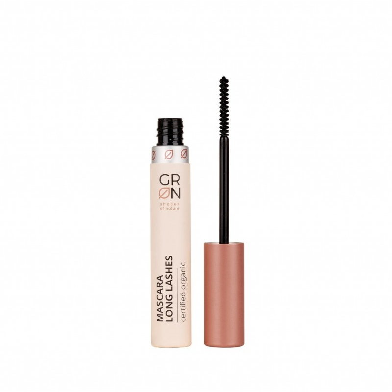 GRN GRN Makijaż oczu Naturalny tusz do rzęs Long Lashes Black Onyx Black 9.0 ml