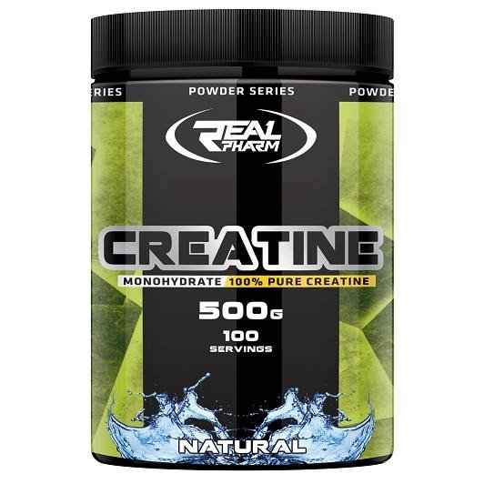 Real Pharm Creatine Monohydrate 500 g Najlepszy Monohydrat Kreatyny