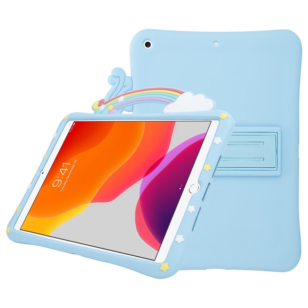 Etui Pokrowiec Do Apple iPad MINI 4 (7.9 cala) w Tęcza No. 2 Obudowa Case Cover Tablet Ochronny dzieci Cadorabo