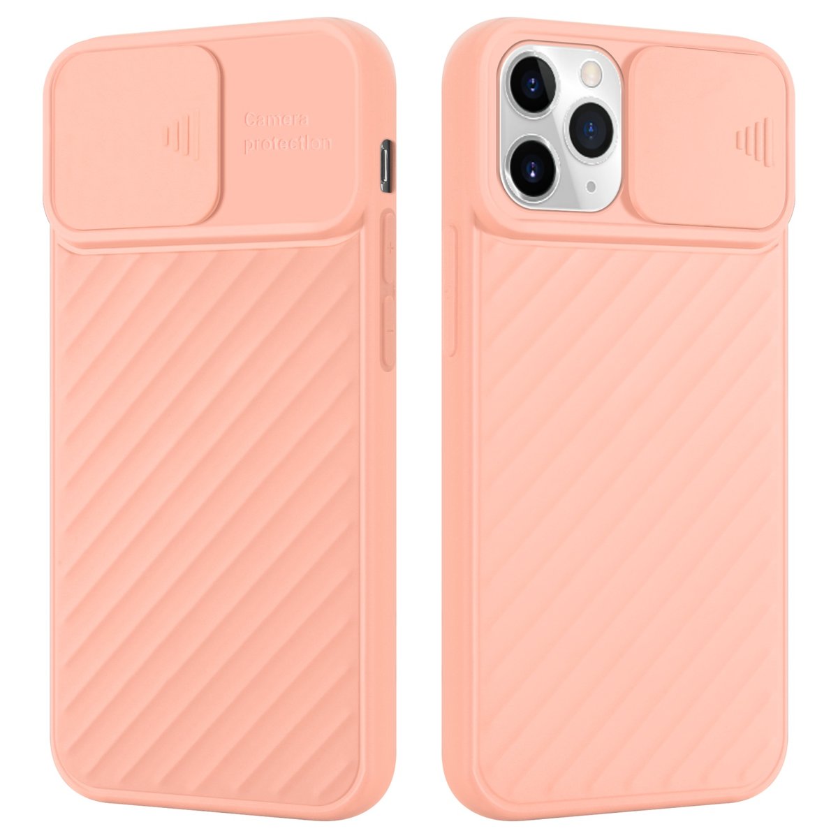 Pokrowiec Do Apple iPhone 11 PRO Etui w Różowy Mat Ochrona kamery TPU Obudowa Case Cover Cadorabo