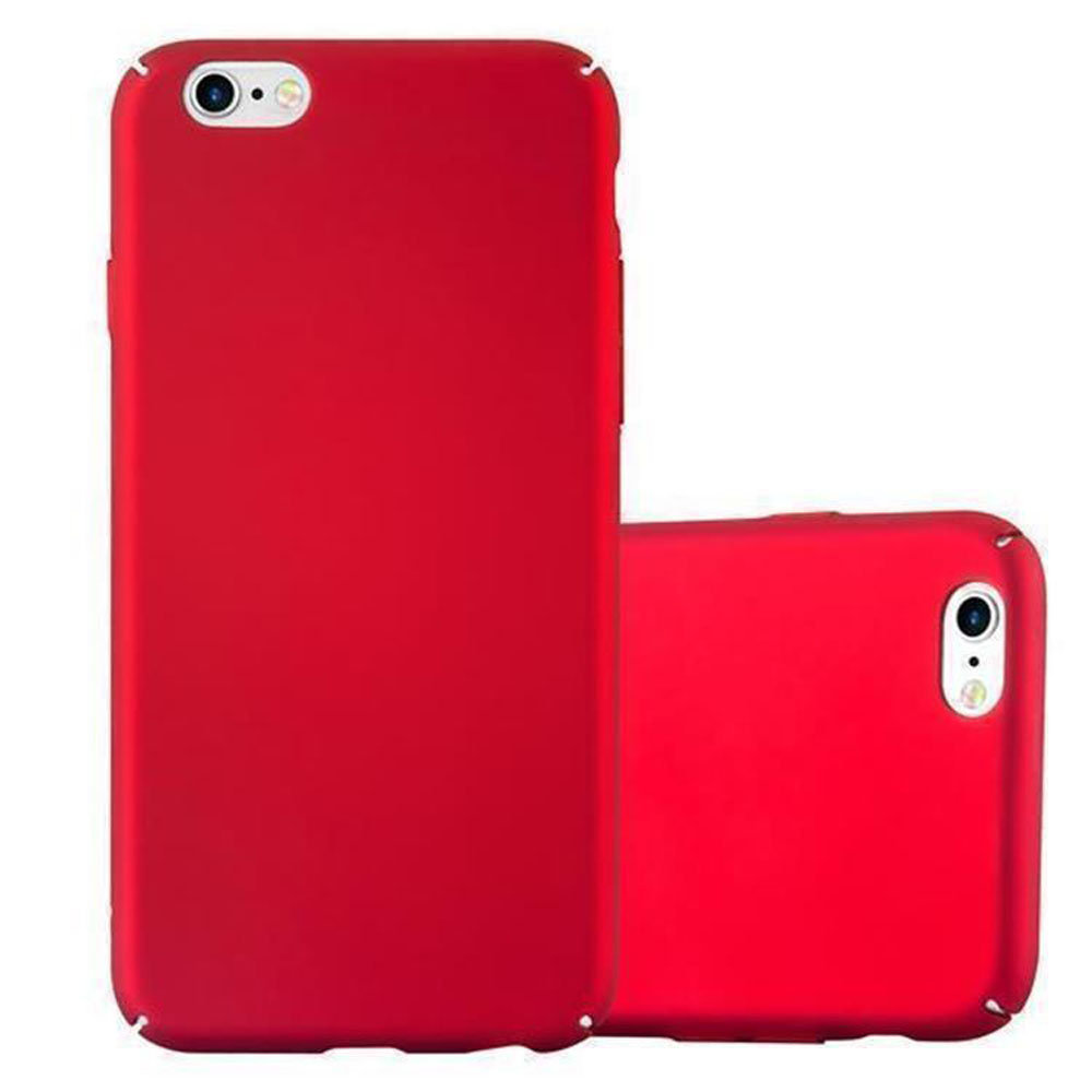 Cadorabo cador Abo  Hard Cover Slim Case pasuje do Apple iPhone 6/6S > < o wyglądzie Matt Metallic  ochronne etui Hard Case osłona etui ochronne etui Bumper, Apple iPhone 6 / 6 S DE-110664