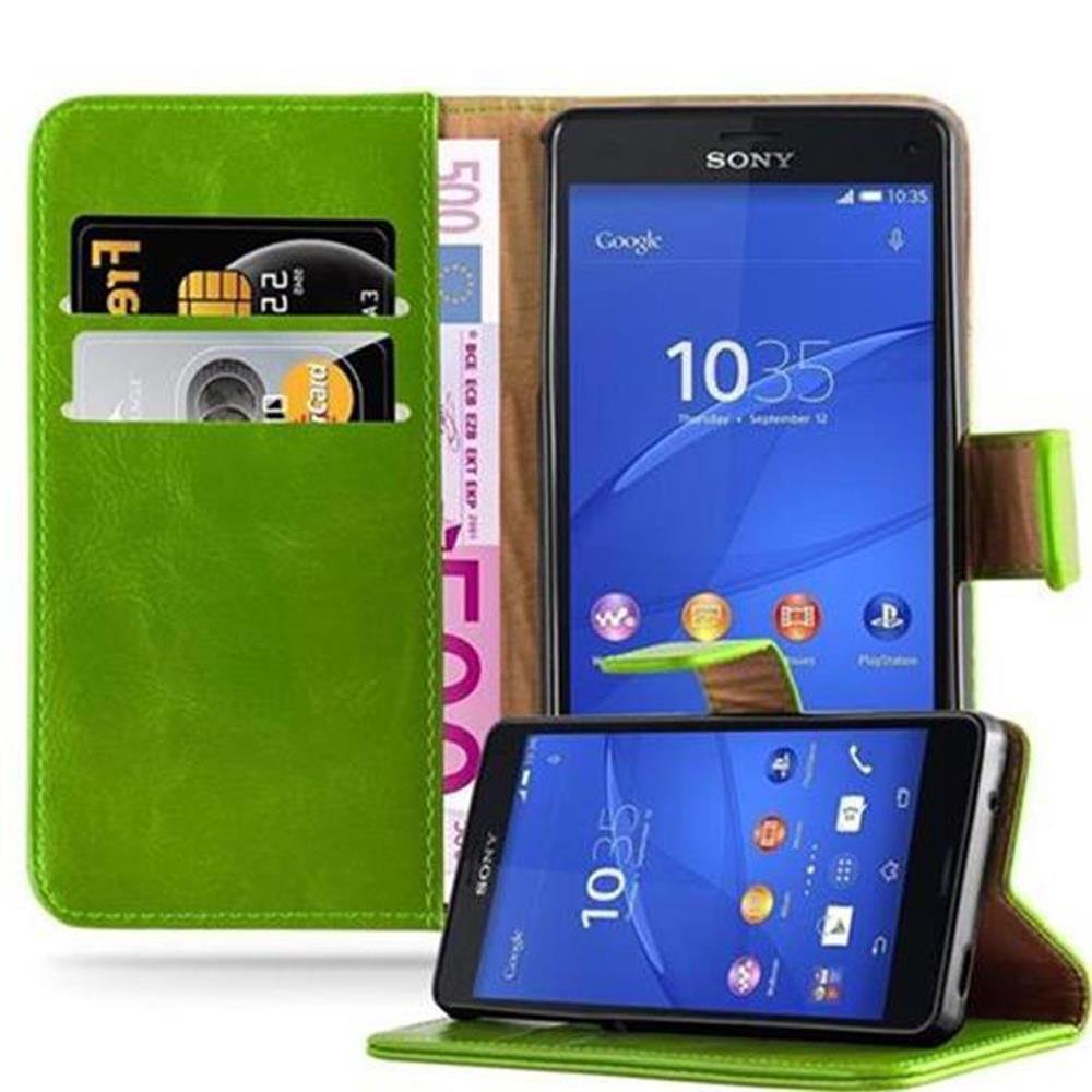 Luxury cador Abo Book Style etui do Sony Xperia Z3 mini/Compact Case Cover pokrowiec ochronny etui z funkcją stojaka i kieszeń na kartę DE-107541