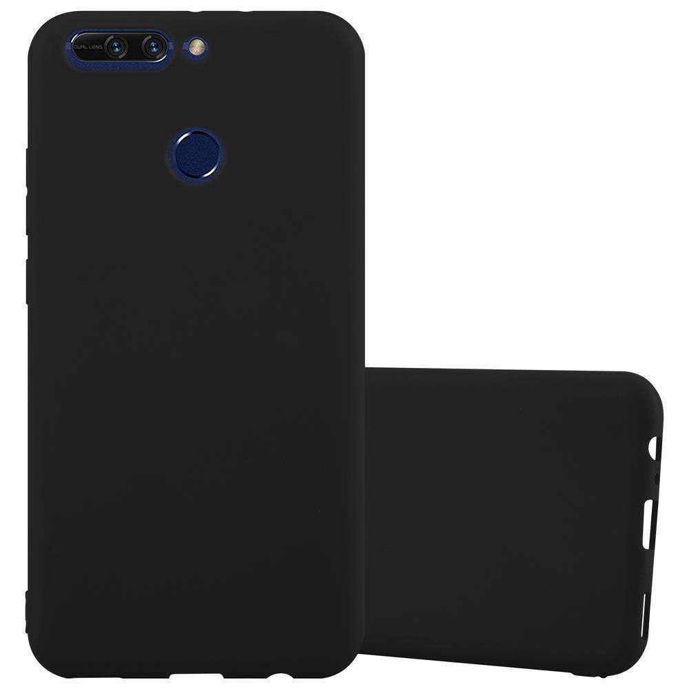 Pokrowiec Do Honor 8 PRO Etui w CANDY CZARNY TPU Silikon Obudowa Case Cover Ochronny Plecki Cadorabo