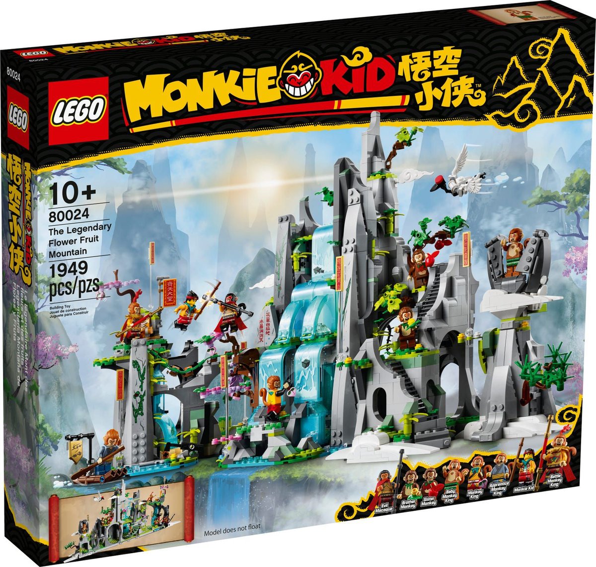 LEGO MONKIE KID LEGENDARNA GÓRA KWIATÓW I OWOCÓW 80024