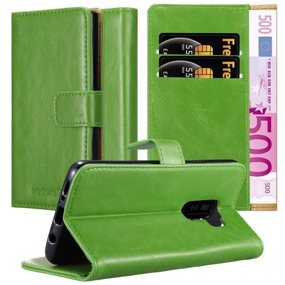 Etui Do Samsung Galaxy S9 PLUS w Pokrowiec ZIELONA TRAWA Magnet Obudowa Ochronny Case Cover Cadorabo