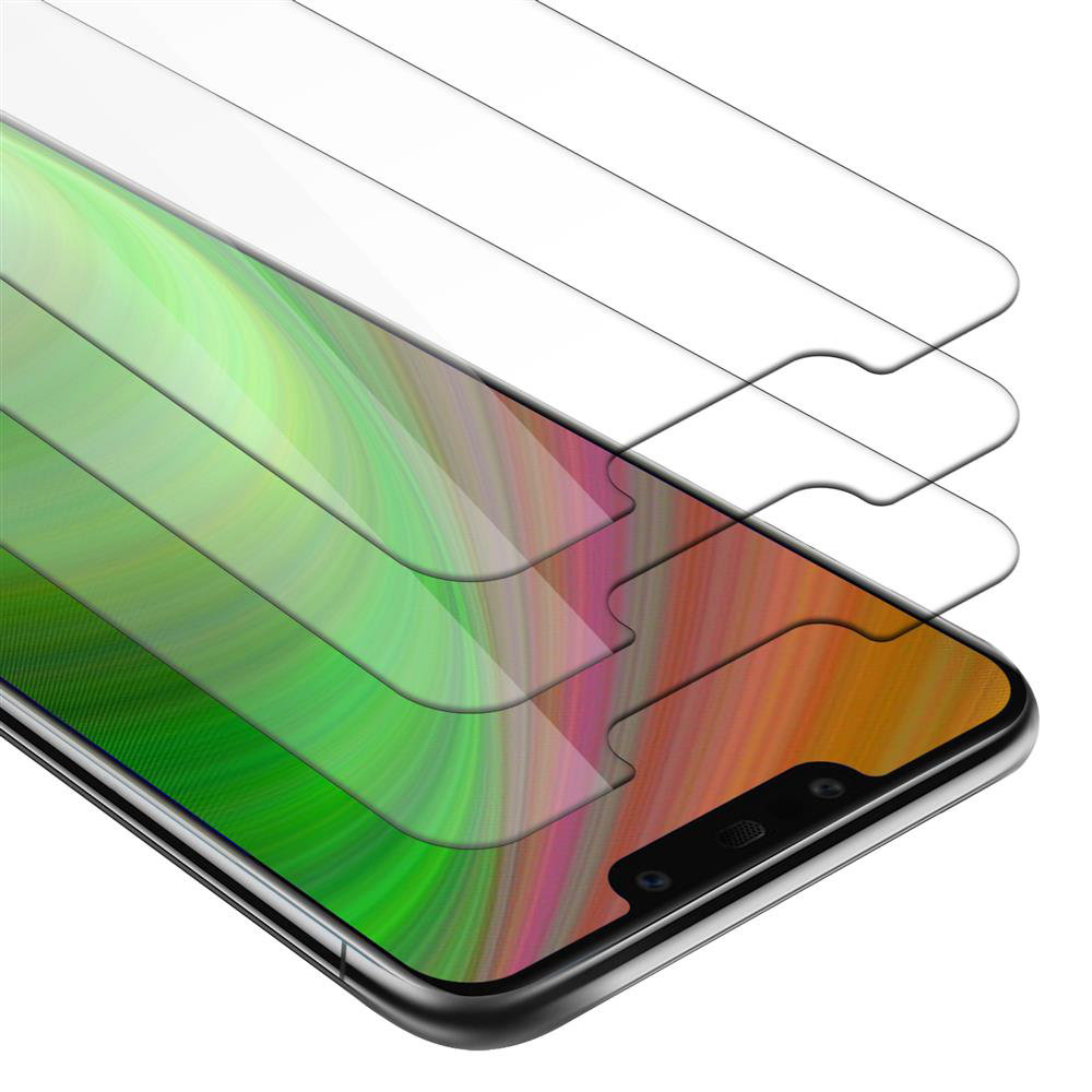 3x Szkło Hartowane Do Huawei MATE 20 LITE w KRYSTALICZNIE CZYSTE Folia pancerna Ochronny Tempered Glass Cadorabo