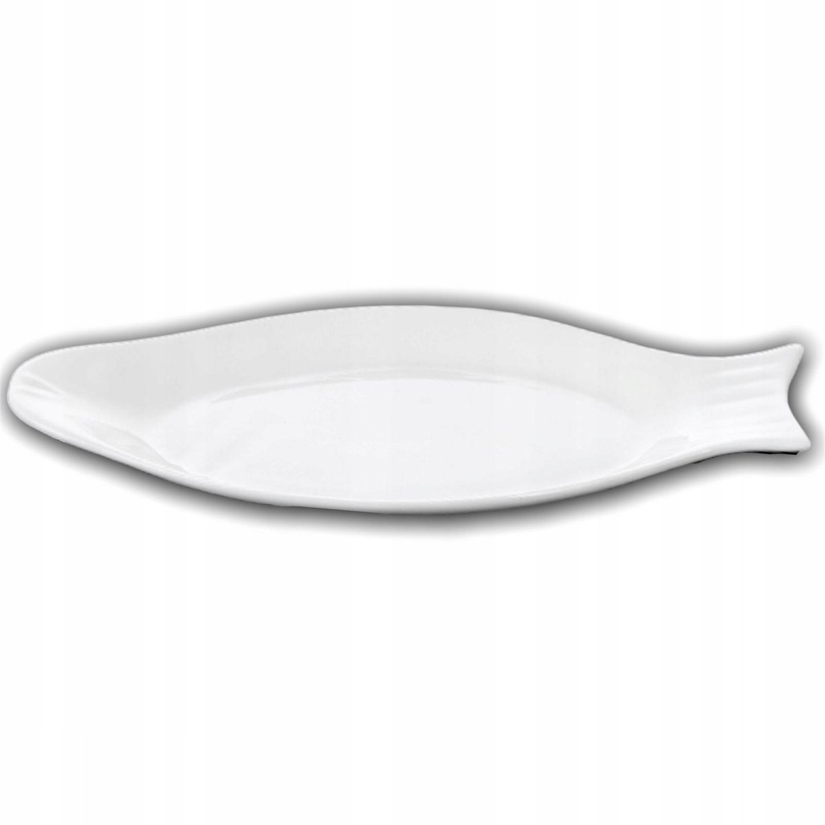 Talerz Biały Porcelana Do Ryb Wilmax Duży  Wl-992009/A
