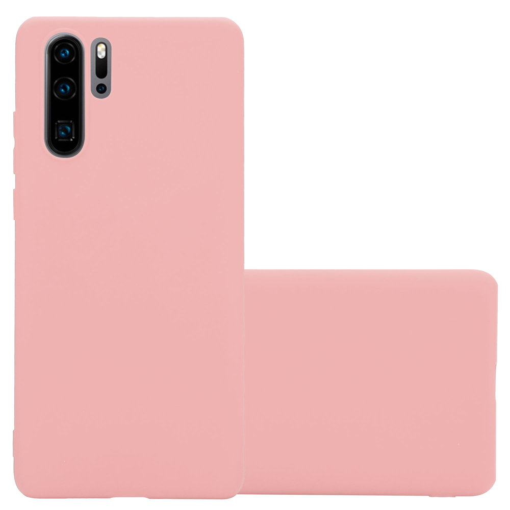 Pokrowiec Do Huawei P30 PRO Etui w CANDY RÓŻOWY TPU Silikon Obudowa Case Cover Ochronny Plecki Cadorabo
