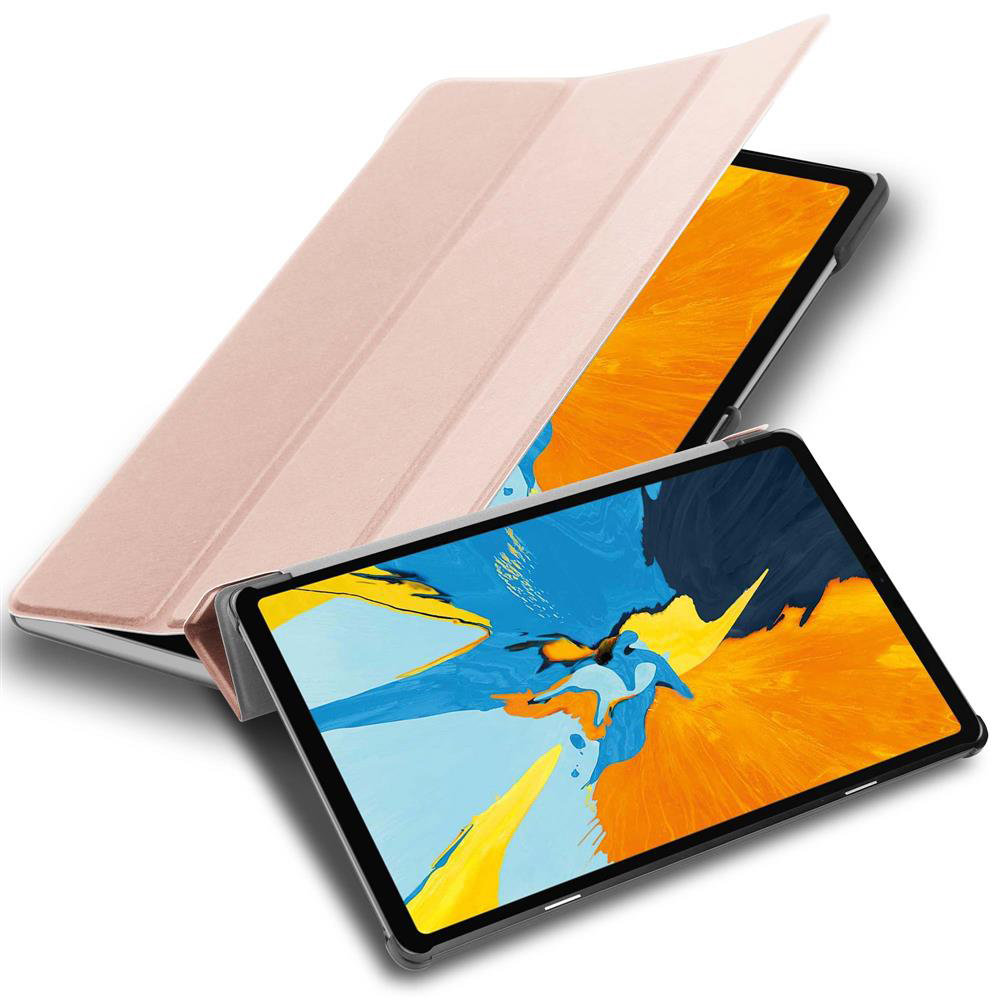 Pokrowiec Do Apple iPad PRO 11 2018 (11 cala) Etui w RÓŻOWE ZŁOTO PASTELOWE Obudowa Case Cover Portfel Ochronny Cadorabo