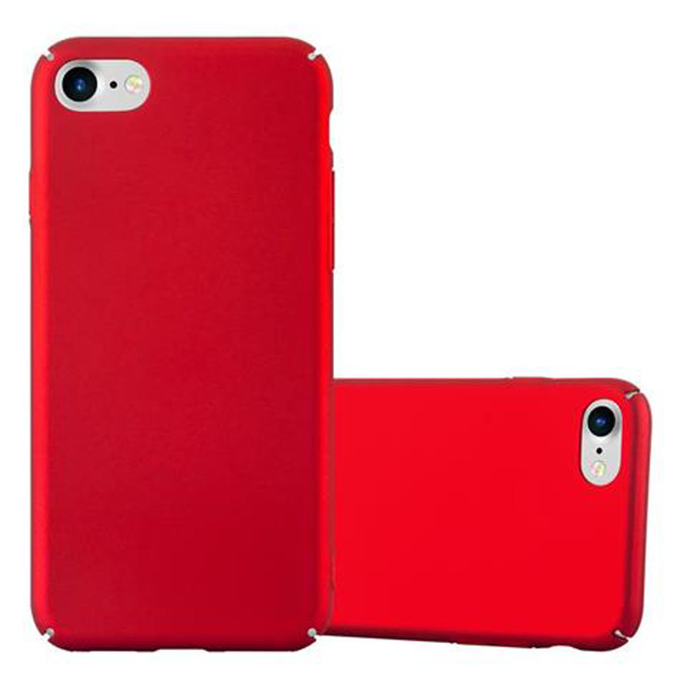 Cadorabo cador Abo  Hard Cover Slim Case zapewnia > < o wyglądzie Matt Metallic  Apple iPhone 8/7/7S ochronne etui Hard Case osłona etui ochronne etui Bumper DE-110674