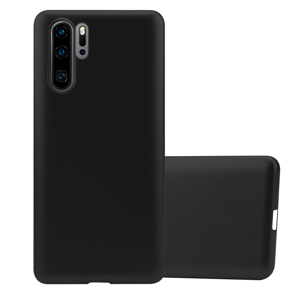 Pokrowiec Do Huawei P30 PRO w METALLIC CZARNY Etui TPU Silikon Obudowa Ochronny Case Cover Cadorabo