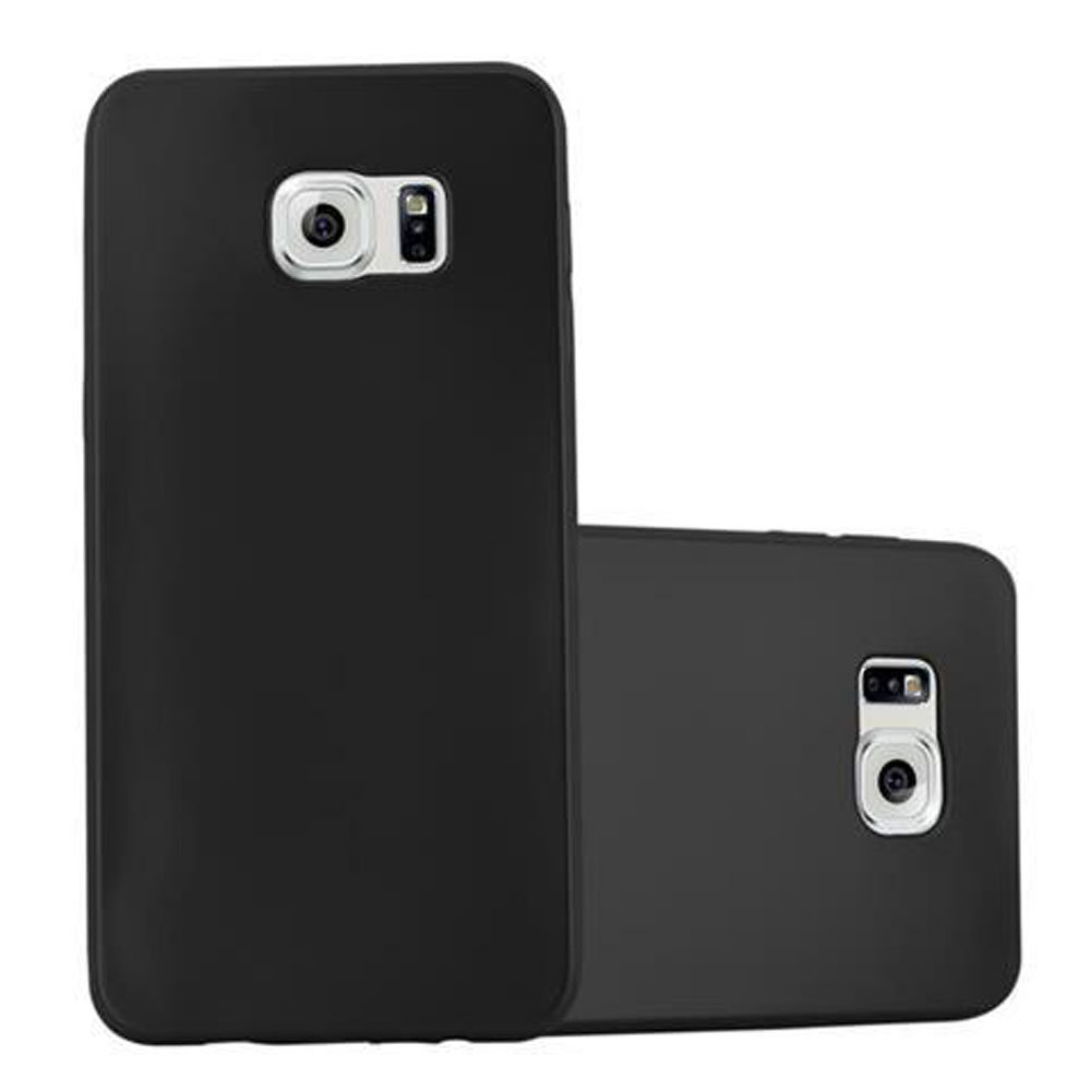 Cadorabo cador Abo  > < etui silikonowe TPU Ultra Slim Matte Metallic  Samsung Galaxy S6 edge Plus Case Cover etui ochronne, Samsung Galaxy S6 Edge Plus DE-112286