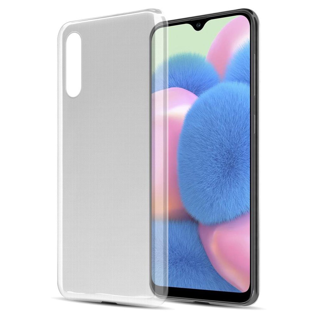 Etui Do Samsung Galaxy A50 4G / A50s / A30s Pokrowiec w W PEŁNI PRZEZROCZYSTY Obudowa Ochronny TPU Silikon Case Cover Cadorabo