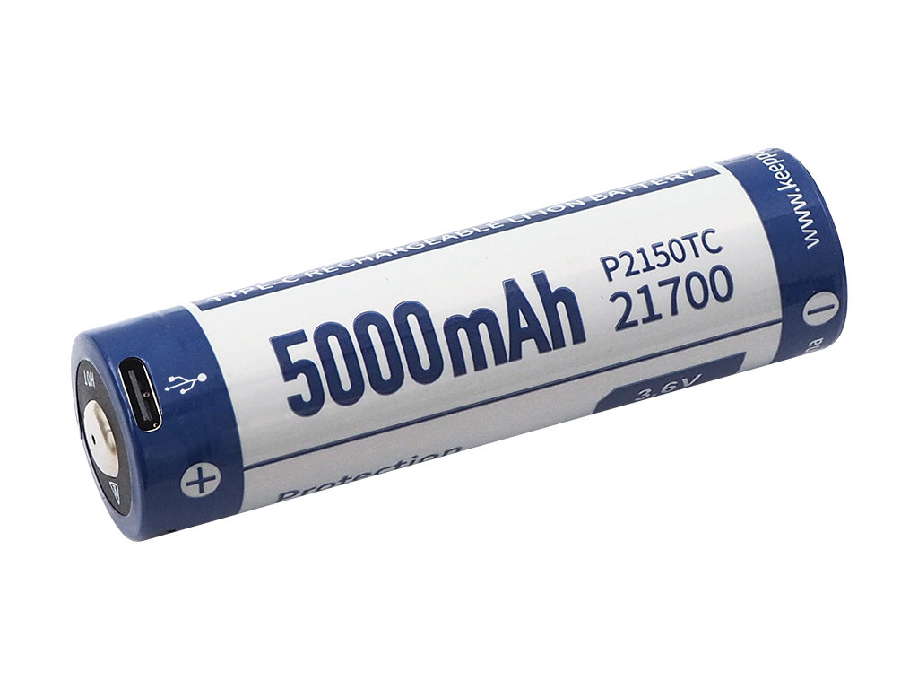 Keeppower Akumulator Keeppower ICR21700-500PCM 5000mAh Li-ION USB-C P2150TC