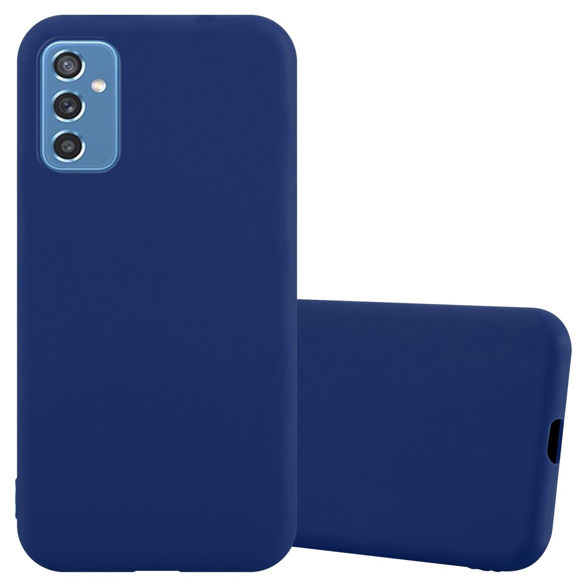 Pokrowiec Do Samsung Galaxy M52 5G Etui w CANDY CIEMNY NIEBIESKI TPU Silikon Obudowa Case Cover Ochronny Plecki Cadorabo