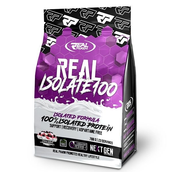 Białko Real Pharm Real Isolate 100 Odżywka Białkowa - 700G Milionaire Cake