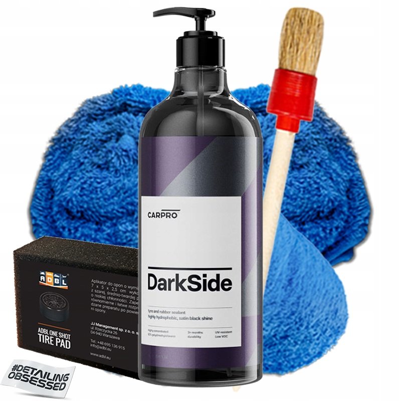CARPRO DARKSIDE satynowy dressing do opon 1000ml