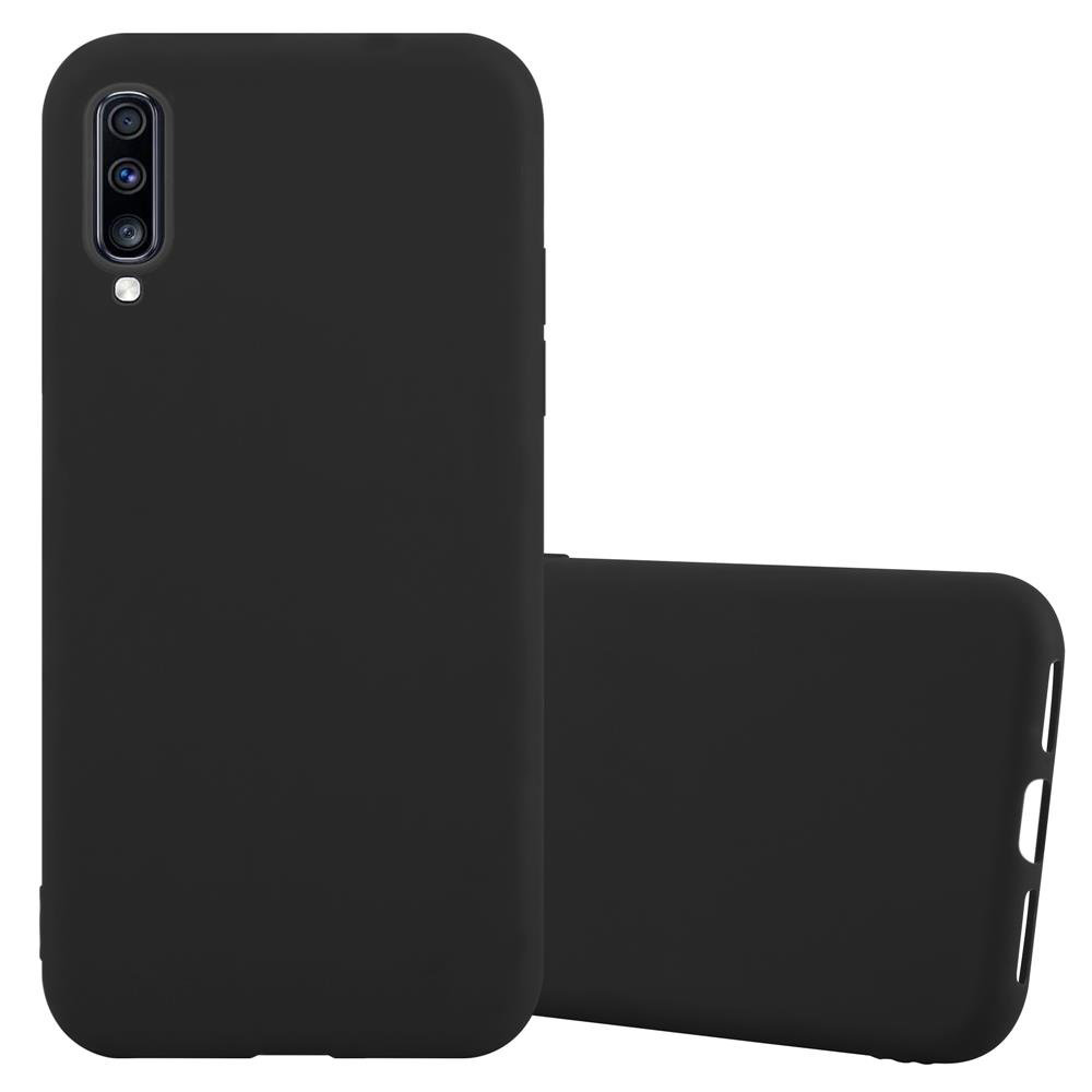 Pokrowiec Do Samsung Galaxy A70 / A70s Etui w CANDY CZARNY TPU Silikon Obudowa Case Cover Ochronny Plecki Cadorabo