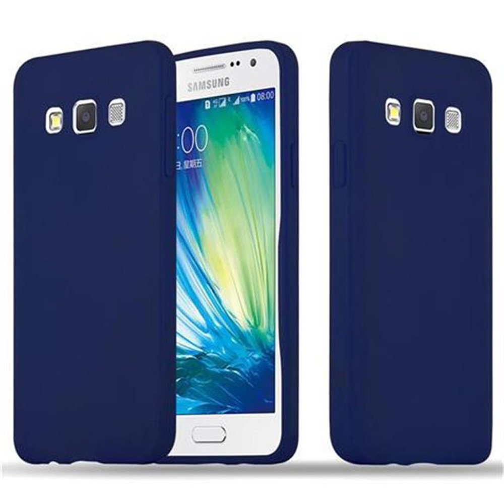 Cadorabo Samsung Galaxy A3 2015 pokrowiec silikonowy od cadorabo  Ultra cienkie Slim wzór TPU etui ochronne  etui na telefon komórkowy Bumper Back Case Cover DE-106715