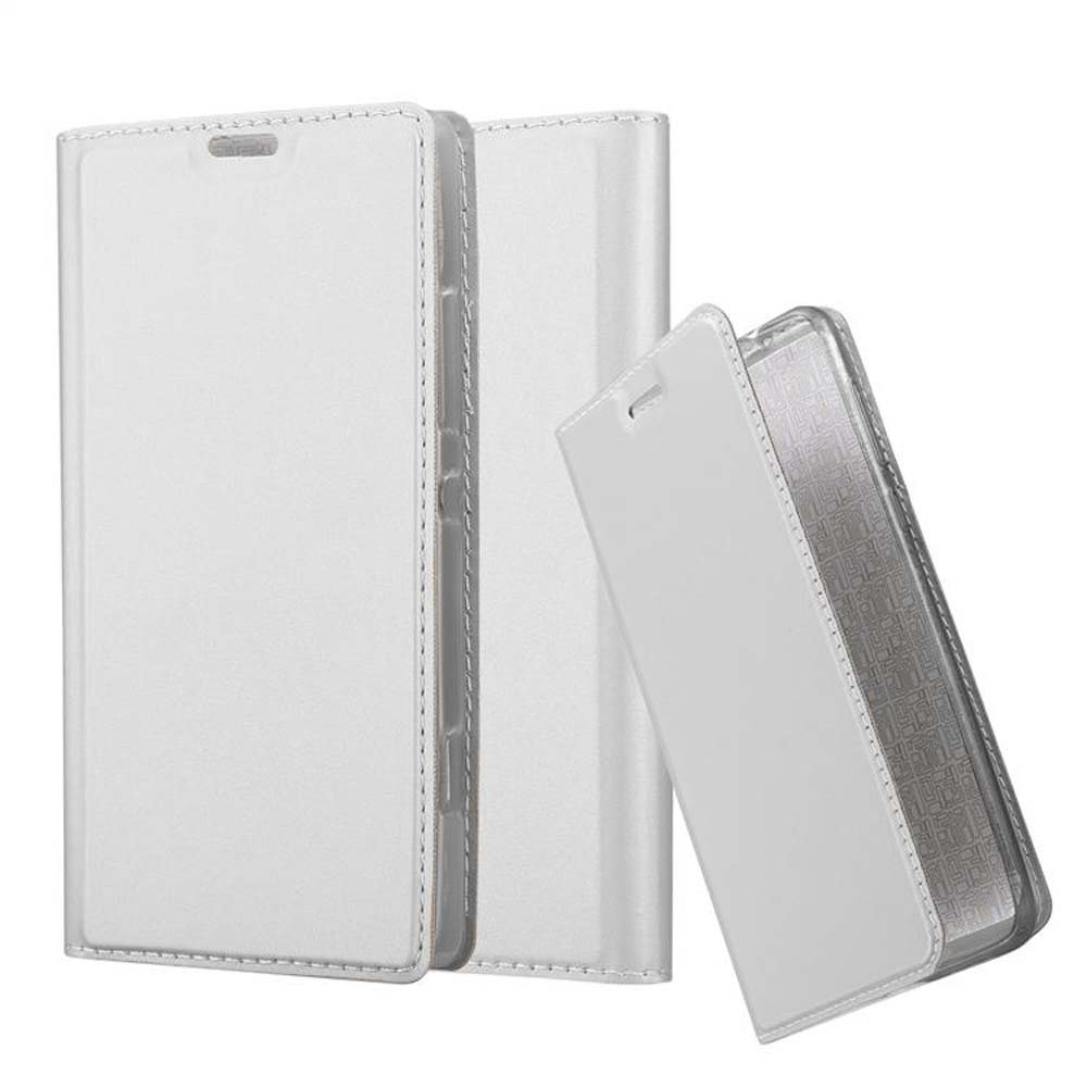 Pokrowiec Ochronny Do Sony Xperia SP Etui w CLASSY SREBRNY Case Obudowa Ochronny Cover Cadorabo