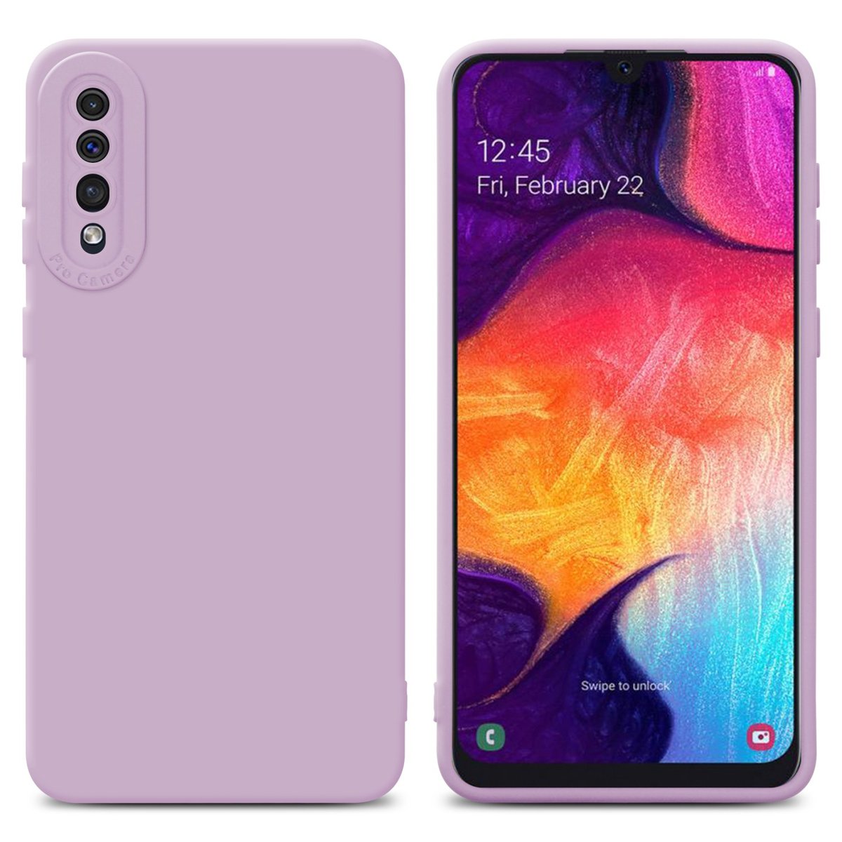 Pokrowiec Etui Do Samsung Galaxy A50 4G / A50s / A30s w FLUID KREM TPU Silikonowe Obudowa Ochronny Case Cover Cadorabo