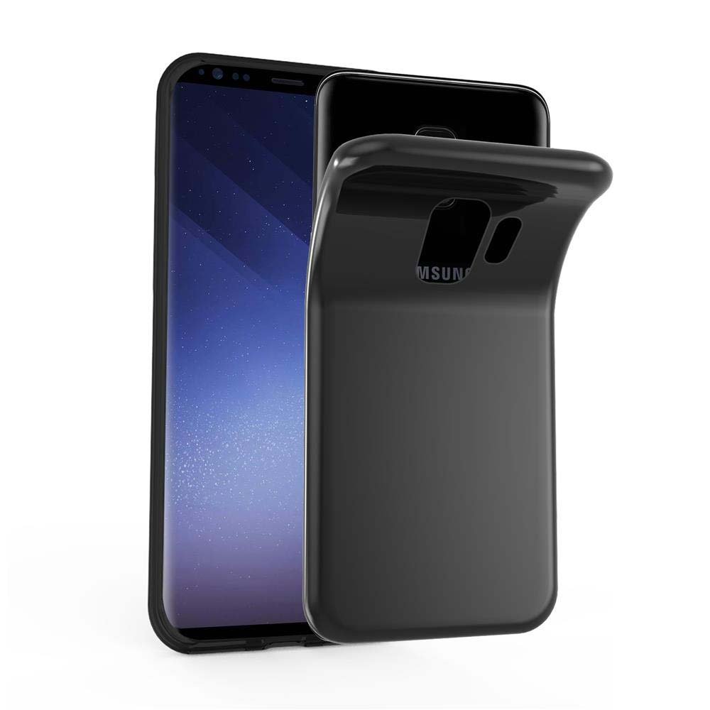 Etui Do Samsung Galaxy S9 Pokrowiec w CZARNY Obudowa Ochronny TPU Silikon Case Cover Cadorabo