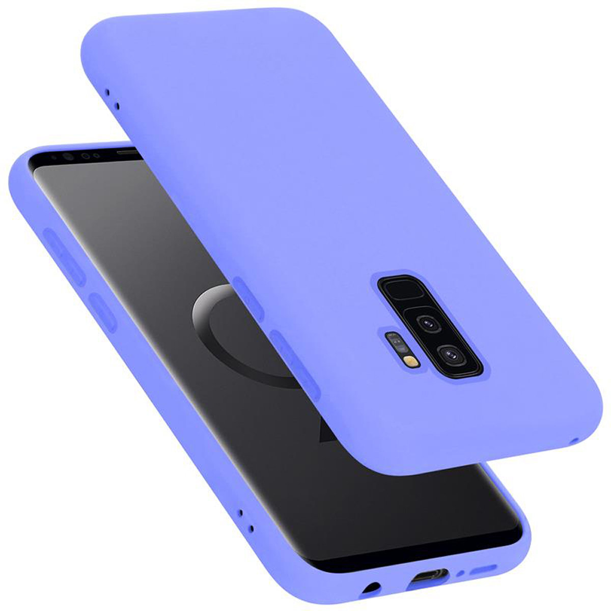 Pokrowiec Do Samsung Galaxy S9 PLUS Etui w LIQUID JASNY FIOLET TPU Silikon Case Cover Obudowa Ochronny Cadorabo