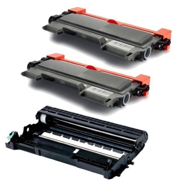 2x Toner do Brother TN2220 +DR2200 DCP7060D 7065DN