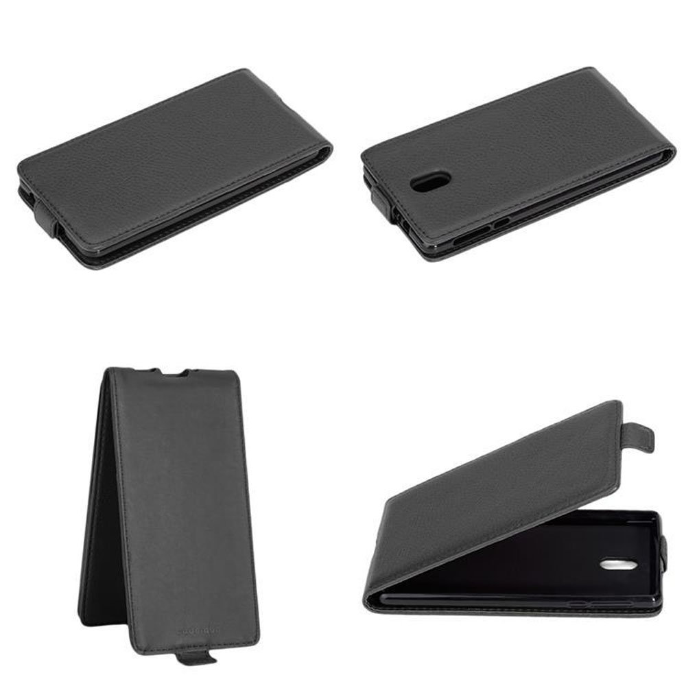 Cadorabo Nokia 3 etui z klapką firmy cadorabo  pokrowiec osłona w ze sztucznej skóry do telefonu Nokia 3 Case Cover osłona etui torebka DE-112870