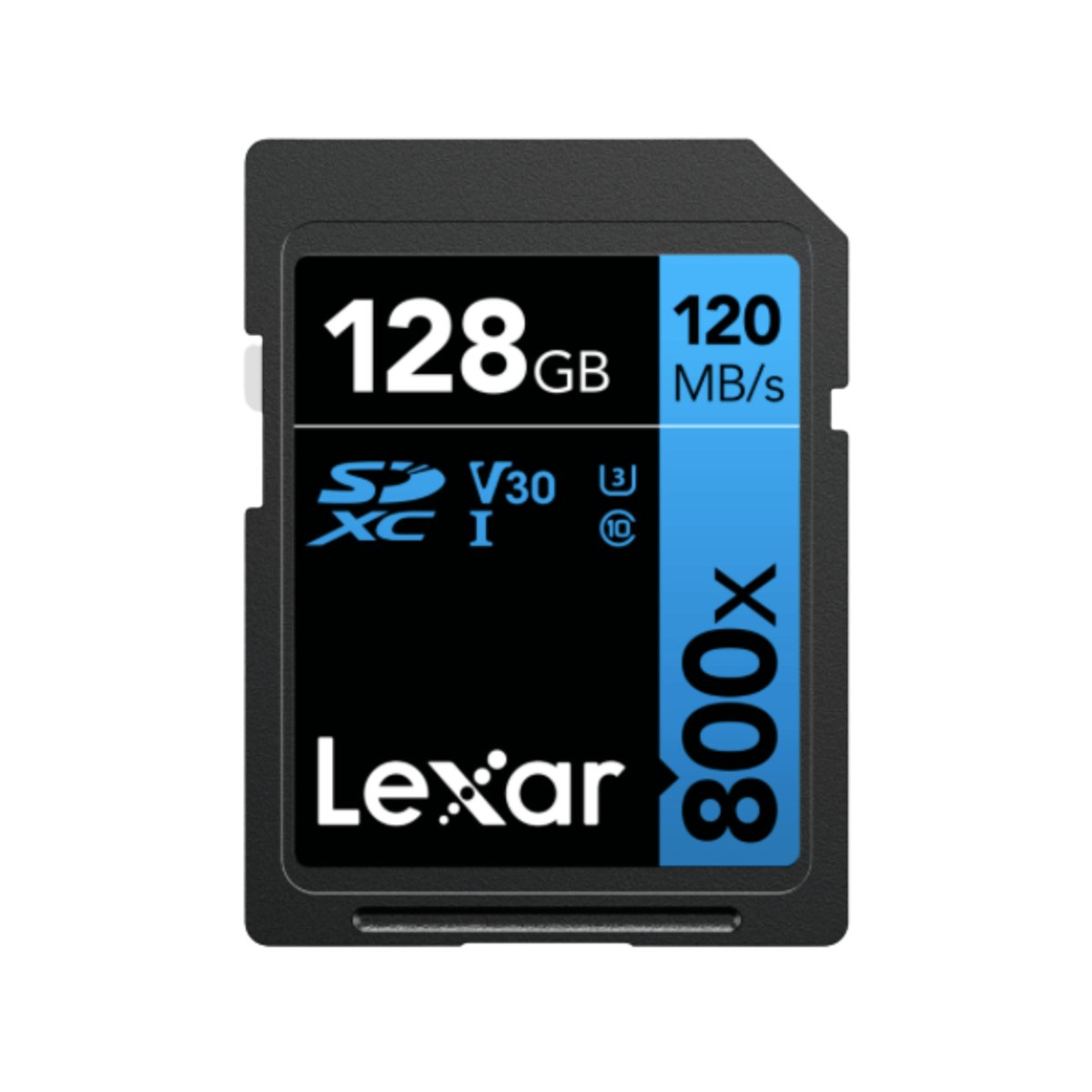 Lexar 128GB 800x Professional SDXC UHS-I U1 V30