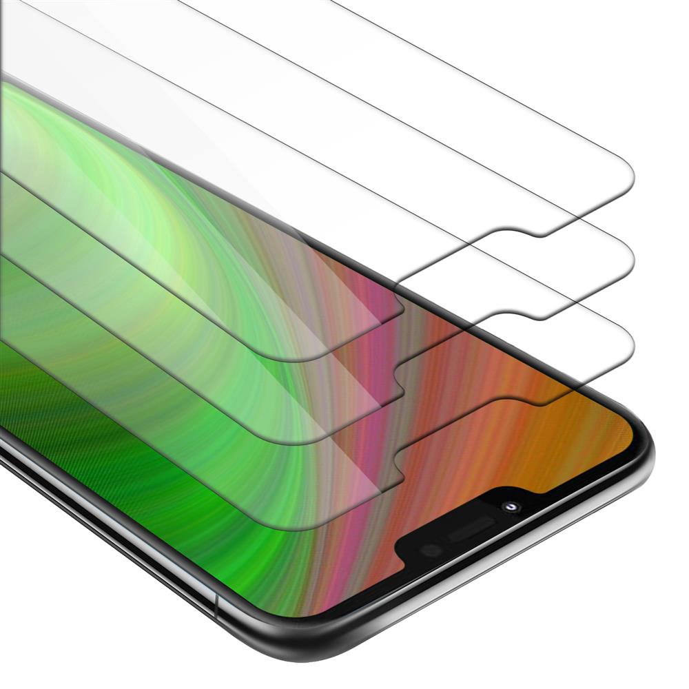 3x Szkło Hartowane Do Motorola MOTO G7 POWER w KRYSTALICZNIE CZYSTE Folia pancerna Ochronny Tempered Glass Cadorabo