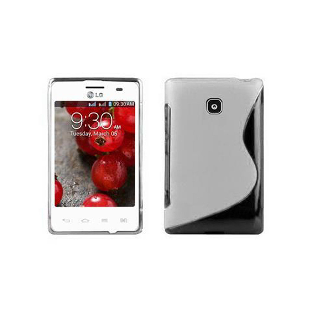 Etui Do LG L3 II (1. SIM) Pokrowiec w BIAŁY MAGNEZOWY Pokrowiec Ochronny Obudowa Case Cover TPU Cadorabo