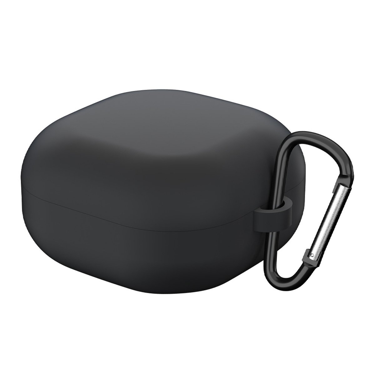 Cadorabo Pokrowiec kompatybilny z Samsung Galaxy Buds PRO / LIVE / Buds 2 w CZARNY - Przenośny silikonowy pokrowiec ochronny na słuchawki Case