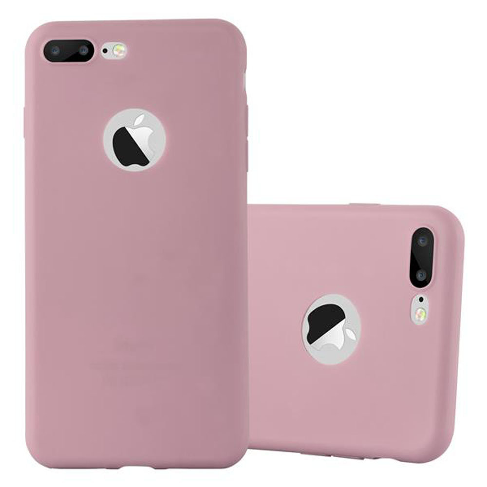 Candy cador Abo TPU Ultra Slim silikonowe etui Case Cover pokrowiec ochronny pasuje do Apple iPhone 7 Plus < >