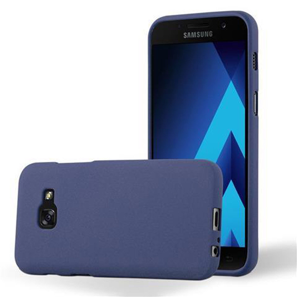 Cadorabo cador Abo  Frosted Matte silikonowe etui TPU do Samsung Galaxy A3 (7)  model 2017  pokrowiec ochronny Case Cover Bumper DE-104158