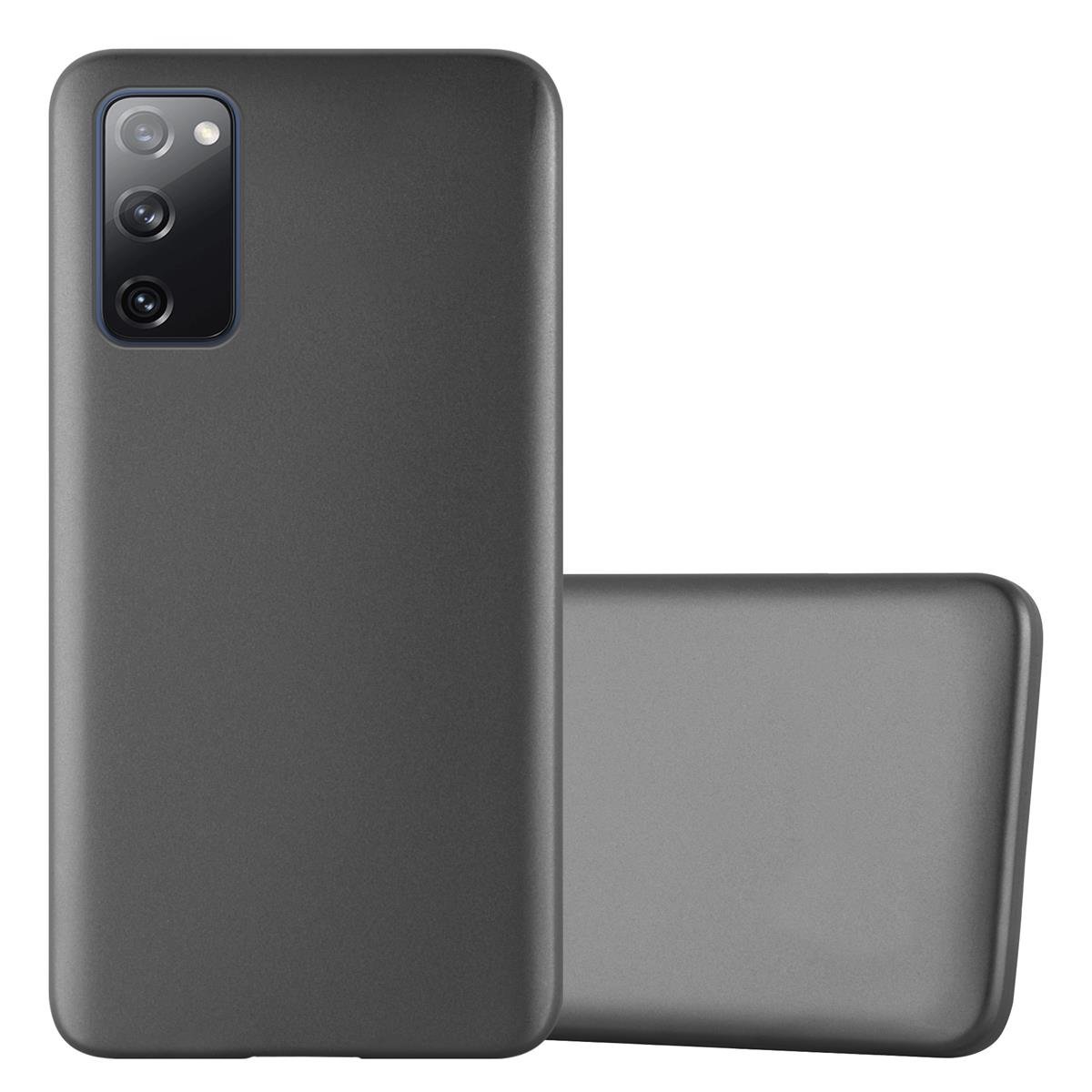 Pokrowiec Do Samsung Galaxy S20 FE w METALLIC SZARY Etui TPU Silikon Obudowa Ochronny Case Cover Cadorabo
