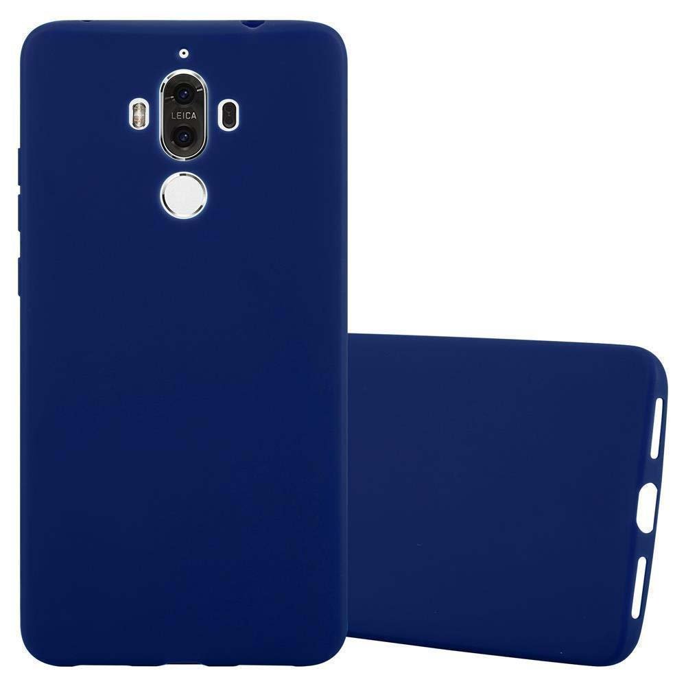 Pokrowiec Do Huawei MATE 9 Etui w CANDY CIEMNY NIEBIESKI TPU Silikon Obudowa Case Cover Ochronny Plecki Cadorabo