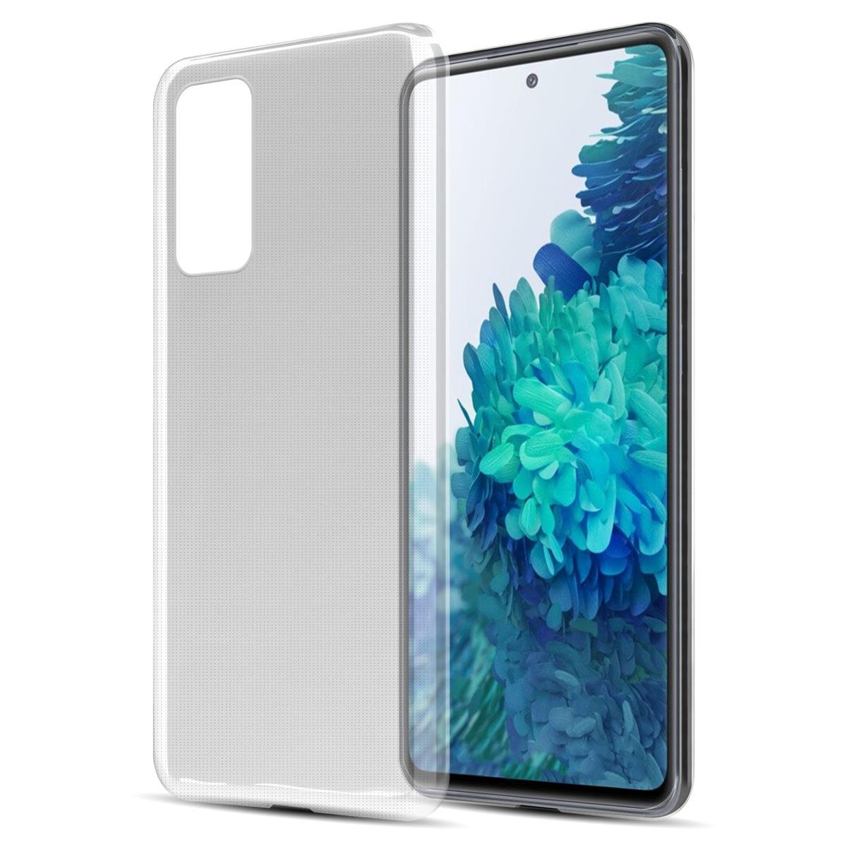 Etui Do Samsung Galaxy S20 FE Pokrowiec w W PEŁNI PRZEZROCZYSTY Obudowa Ochronny TPU Silikon Case Cover Cadorabo