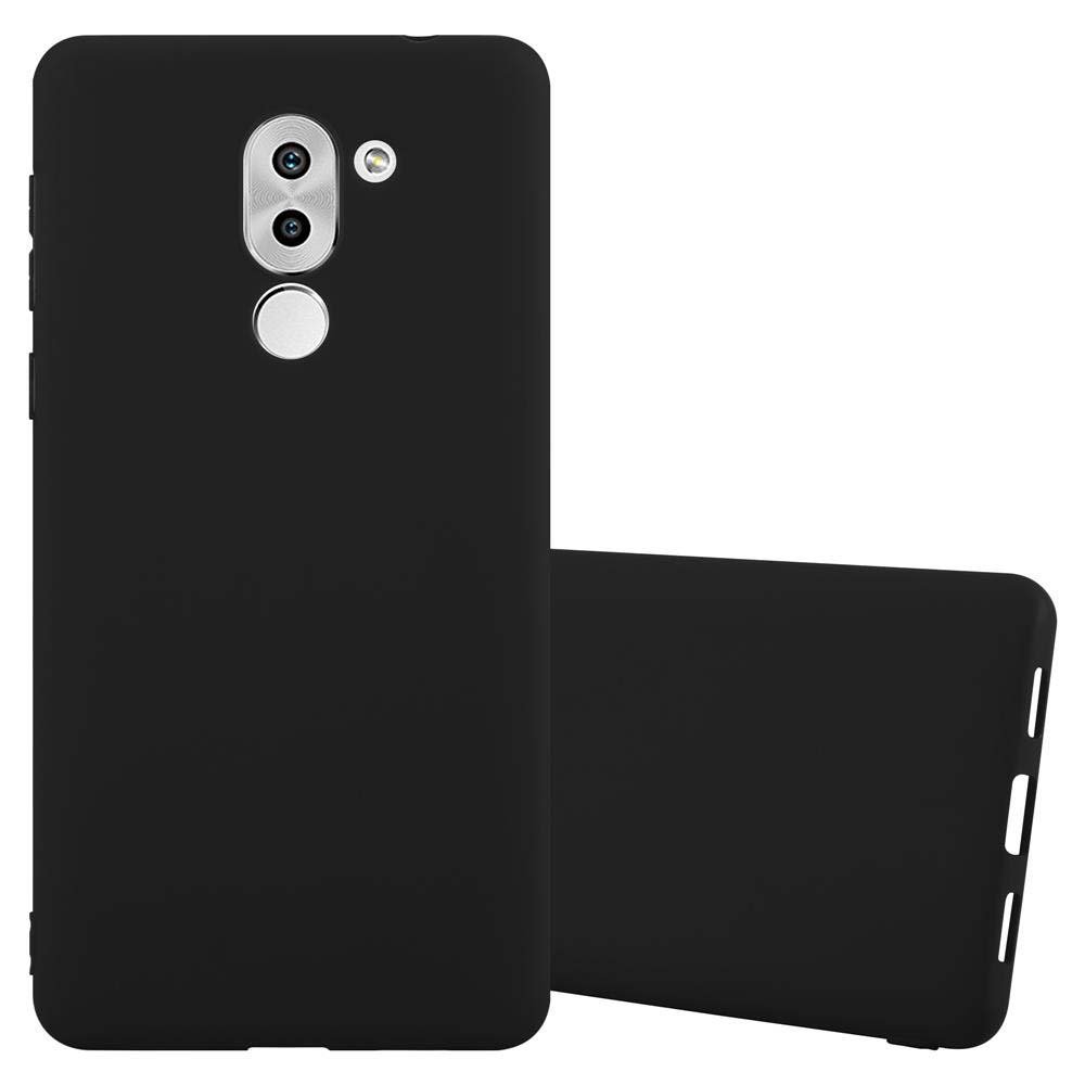 Pokrowiec Do Huawei MATE 9 LITE / GR5 2017 / Honor 6X Etui w CANDY CZARNY TPU Silikon Obudowa Case Cover Ochronny Plecki Cadorabo