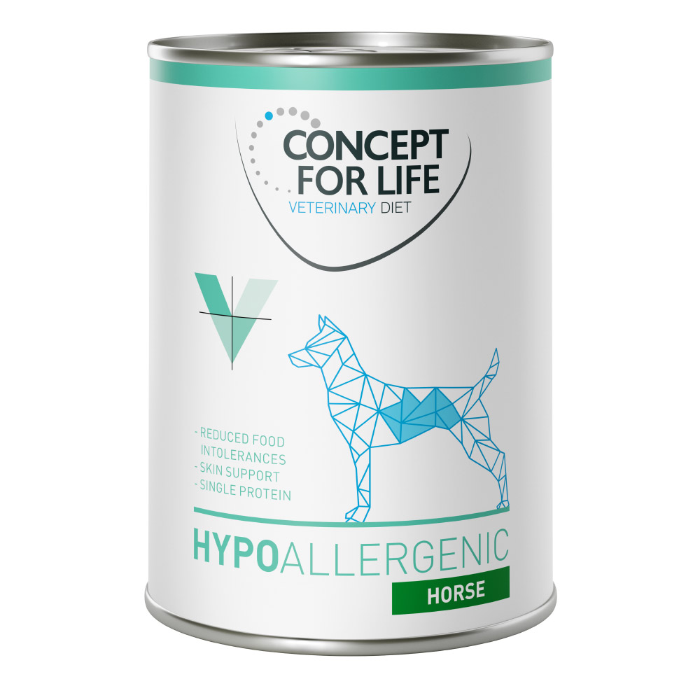 Concept for Life Veterinary Diet Hypoallergenic, konina - 12 x 400 g