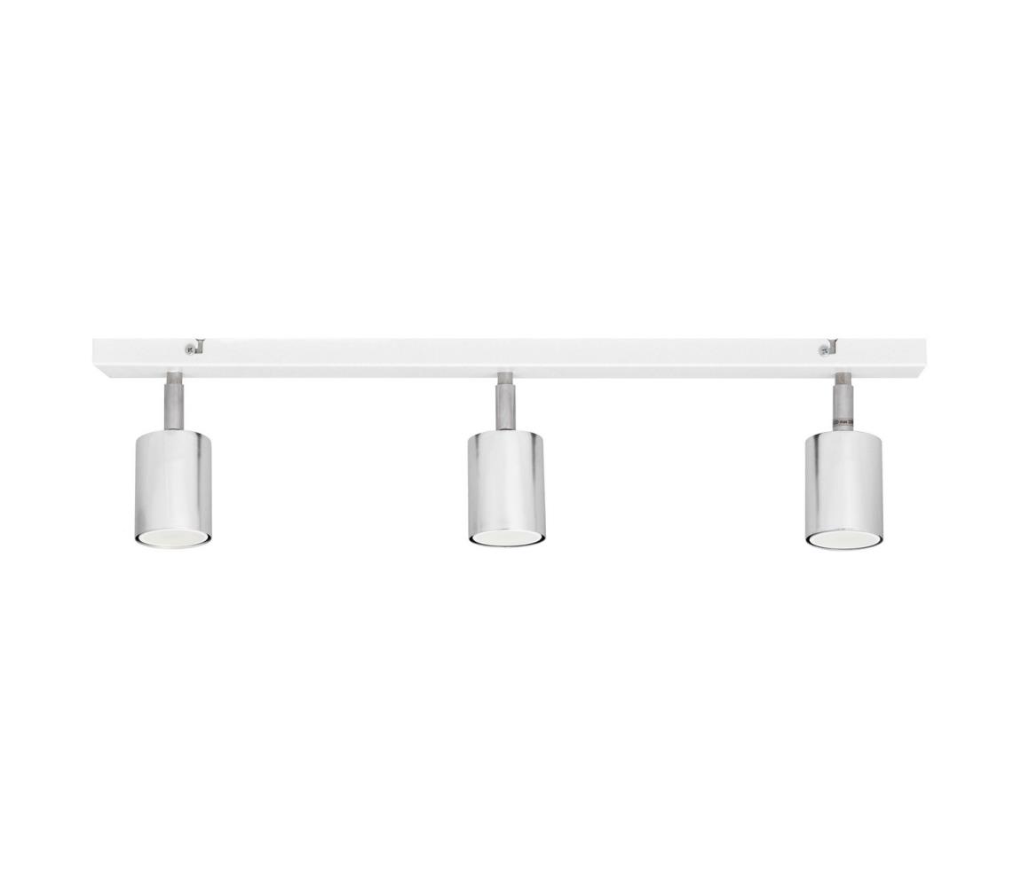 LED Oświetlenie punktowe TUNE 3xGU10/4,8W/230V matowy chrom/białe