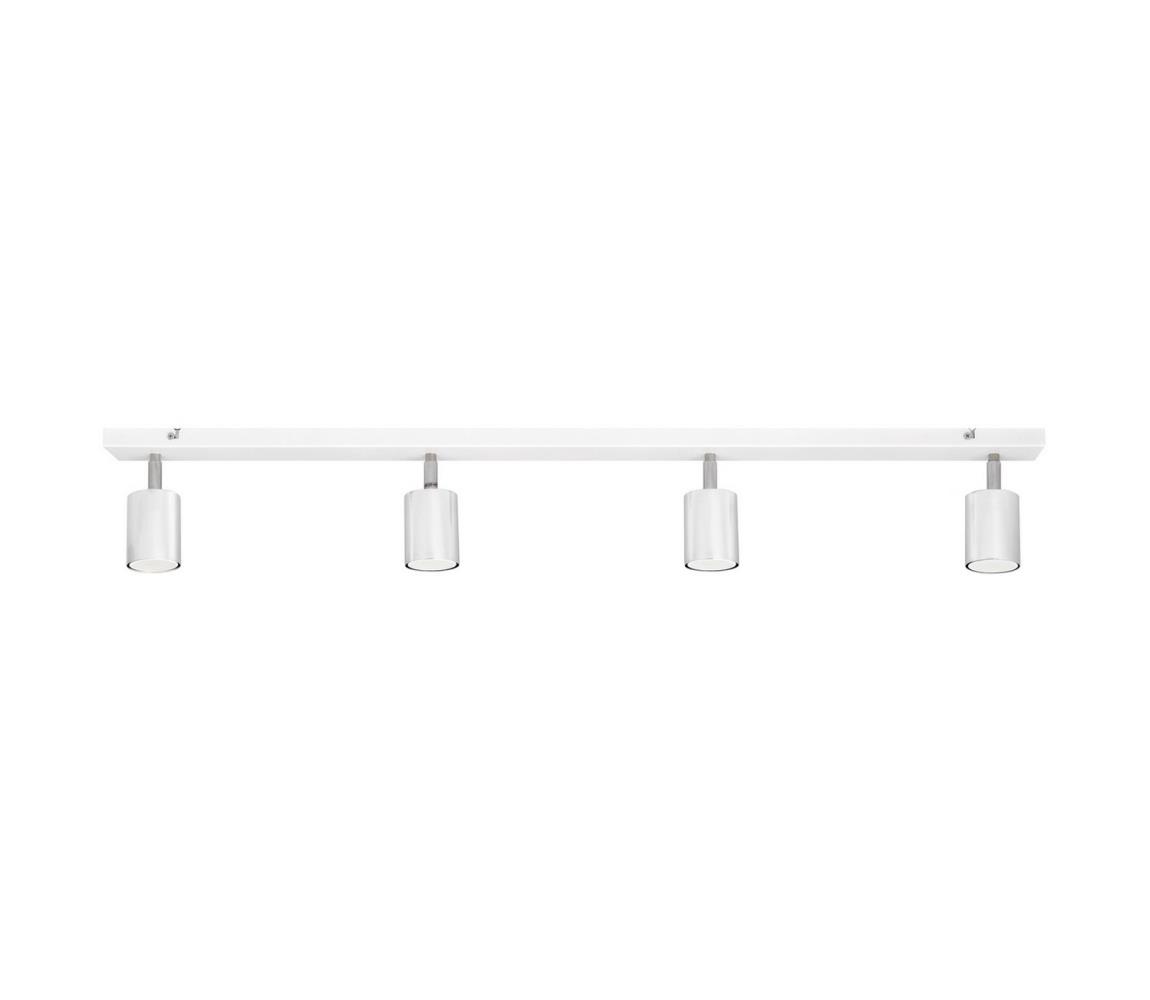 LED Oświetlenie punktowe TUNE 4xGU10/4,8W/230V matowy chrom/białe