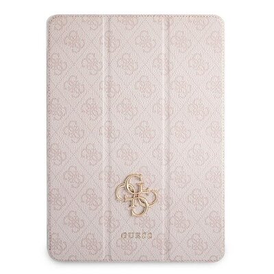 Guess Etui na tablet Etui GUIC12G4GFPI Apple iPad Pro 12.9 2021 5 generacji Book Cover różowy/pink 4G Collection GUE1235PNK