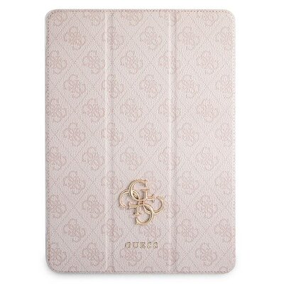 Guess 4G Collection Etui na iPad 11" 2021 Book Cover różowy/pink GUE001471