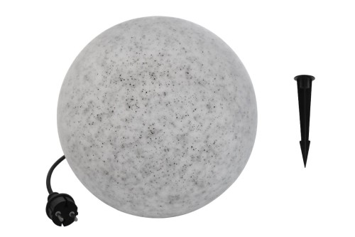 Kula D35 lampa ogrodowa 1-punktowa kamienna