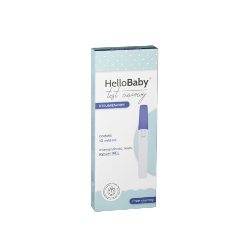 HELLOBABY test ciążowy strumieniowy, 1szt. >> WYSYŁKA W 24H 